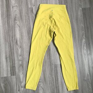 Lululemon Electric Yellow Legging Pants Womens 4